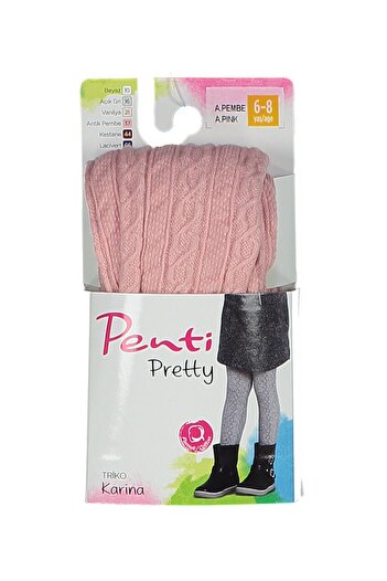 Penti Pink Girls Pretty Karina Pantyhose Pcppkarg16sk