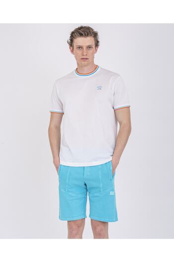 PAUL&SHARK Men's Knitted T-shirt C.wCotton