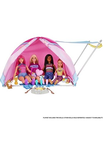 mattel Barbie Malibu Ve Brooklyn Kampta Seti Hgc18 Lisanslı Ürün