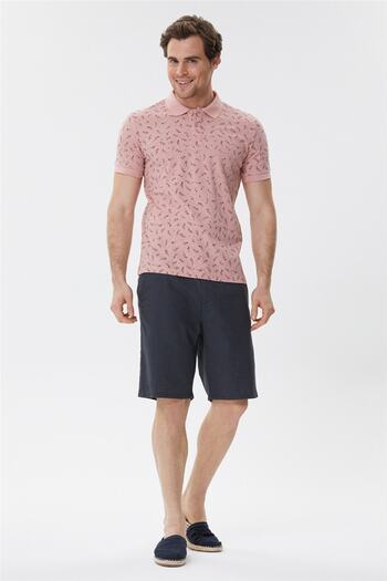 Lee Cooper Ανδρικό μπλουζάκι με γιακά πόλο Bernard Rose / Dry Shape