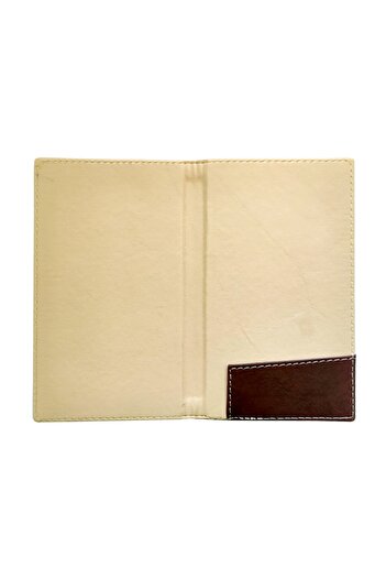 ankara menü (1 Piece) Leather Account Pad Box, Change, Single Pocket for Ticket, Color Options