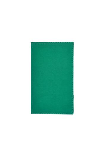 ankara menü (1 Piece) Leather Account Pad Box, Change, Single Pocket for Ticket, Color Options