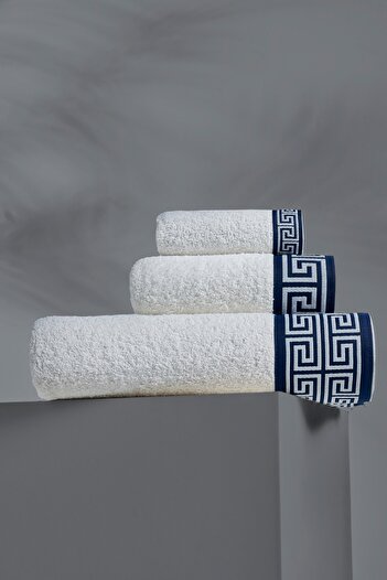TABEA HOME Leonie Model 3-Piece Bathroom Set White