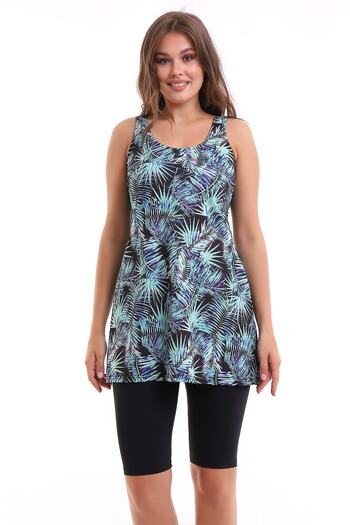 Aykum Mayo Tights Dress Swimsuit