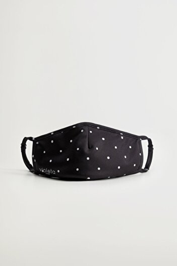 MANGO Woman Woman's Black Face Mask77024432
