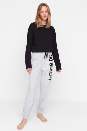 Trendyol Collection Vícebarevný bavlněný pyžamový set THMAW21PT0826