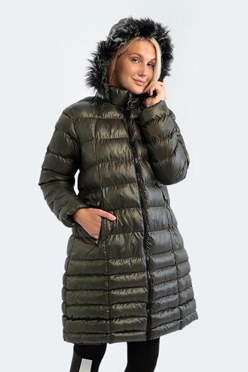 Slazenger Narses Women's Coat Khaki