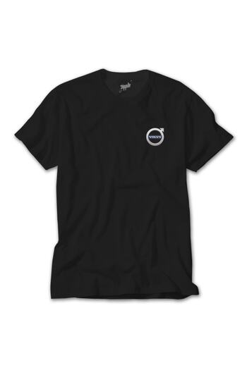 Z zepplin Volvo Logo 2 Siyah Tişört