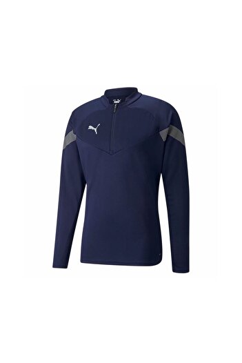 Puma Чоловіча тренувальна футбольна куртка на блискавці Teamfinal Training 14 65737506 Navy Blue