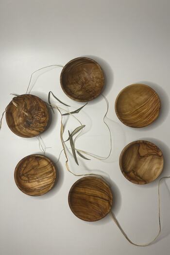 MORLEA Home Olive Tree Handmade Sauce Bowl Set of 6