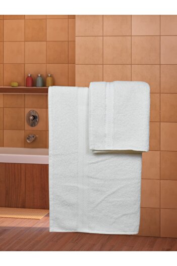 Şelale Sude 1 Piece Bath Towel 90x140 1 Piece Head Towel 50x90 Bath Head/Bathroom Set