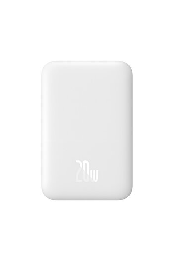 Baseus Lech Magsafe Wireless Charging Powerbank 20W 6.000 Mah White