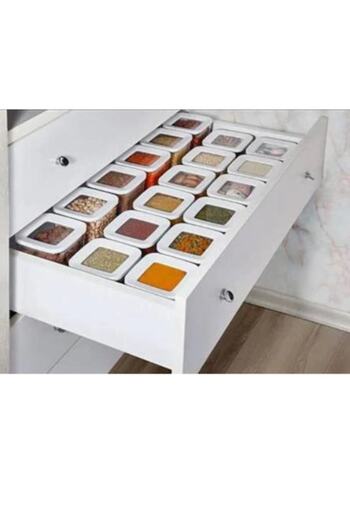 VİP AHMET Square Storage Container 3x250 ml