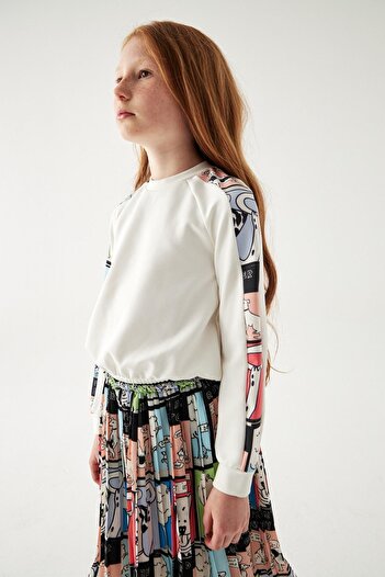 Lia Lea Girl's White Blouse 22pfwl03648
