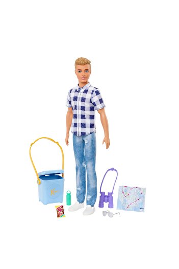 Barbie Hhr66 Ken Kampa Gidiyor Oyun Seti