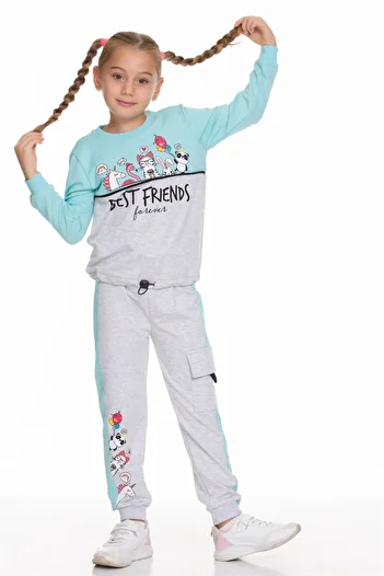 Cicitime Best Friends Forever Printed Girls&#39; Set