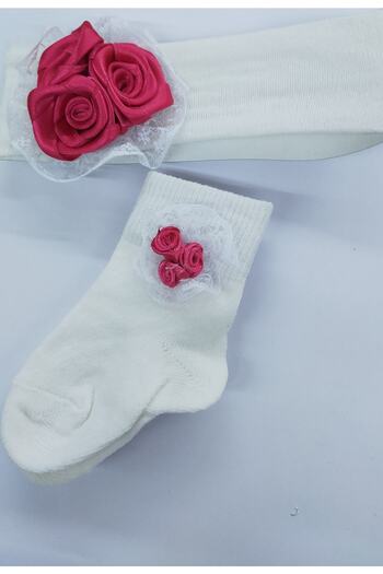 ÖZKARDEŞLER BABY Baby Socks And Bandana With Accessories