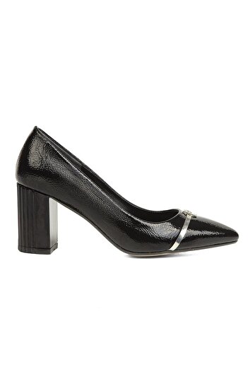 Pierre Cardin ®| PC-51203 - 3478 Patent Leather Black - Women's Heeled Shoes