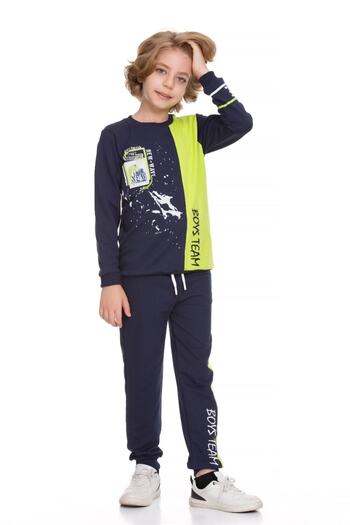 Cicitime Boys Team Embroidered Boy's Suit