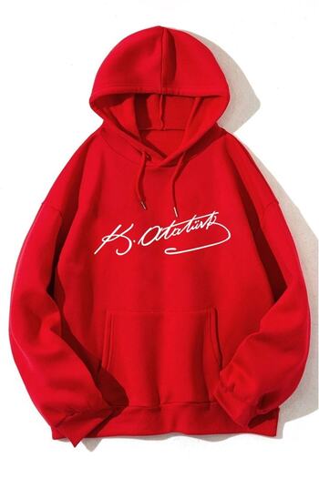 MODAGEN Unisex 30 August Victory Day Special Atatürk Signed Oversize Sweatshirt