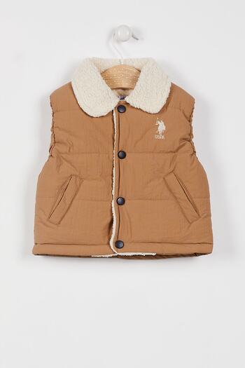 U.S. Polo Assn. Base. Polo Assn Licensed Camel Baby Vest