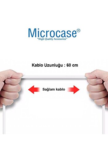 Microcase 2 Pin 4.0 Mm Konnektör Akıllı Saatler Için Manyetik Şarj Kablosu - Al2748