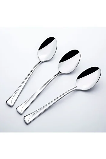 Nehir Maxi Plain 12-Piece Dinner Spoon Set