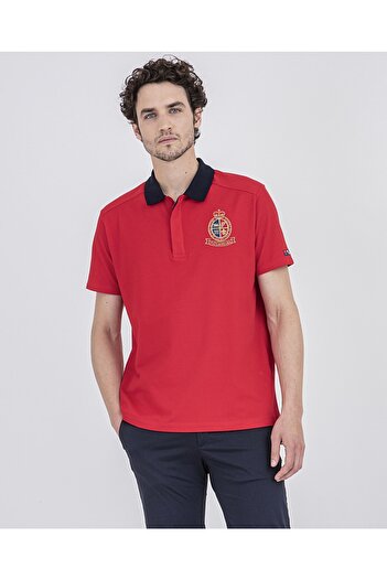 PAUL&SHARK Men's Knitted Poloshirt C.wCotton