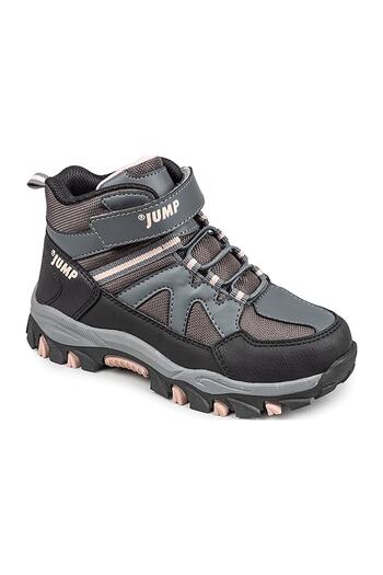 Jump 27790 K.grey - Pink Girl's Outdoor Boots