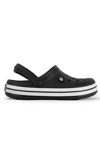 Esem Mules - Black - Flat