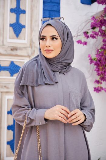 Naciye Sultan Smoked Combed Shawl