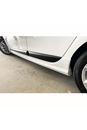 HasAkman Renault Fluence Sport Marşpiyel Seti Mat Siyah Plastik 2009 2010 2011 2012 2013 2014 2015 2016