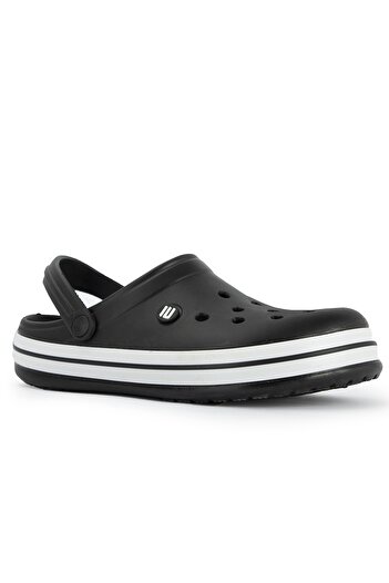 Esem Mules - Black - Flat