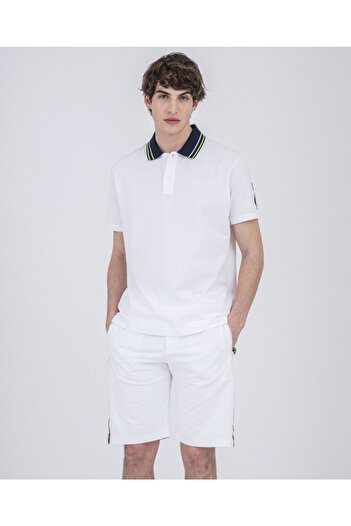 PAUL&SHARK Men's Knitted Poloshirt C w Cotton
