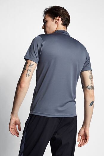 Lescon Smoked Men's Short Sleeve Polo Neck T-shirt 22b-1031