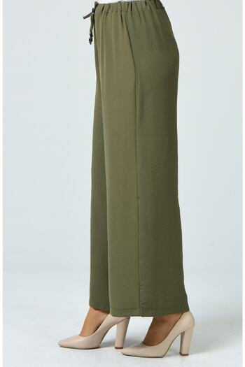 CNG MODA Aerobin Fabric Wide Leg Trousers