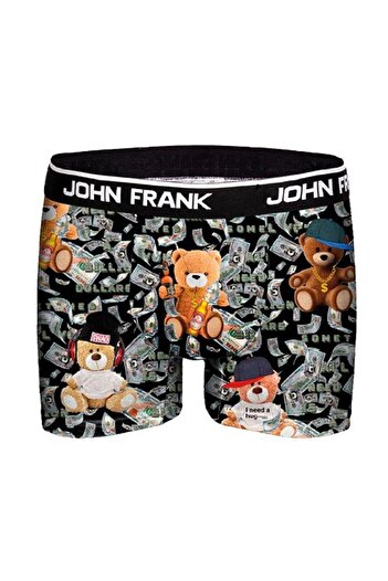 John Frank Ανδρικό μποξεράκι Rich Teddy Jfbd312-02