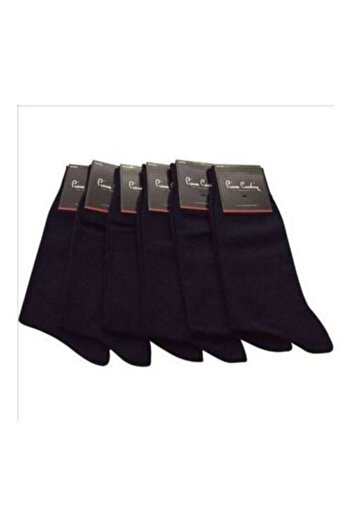 Pierre Cardin Men's Black Four Seasons Socks 6 Pack