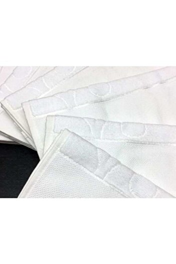 Fiesta 3 Pieces 50x90 Etamin Jacquard Towel White