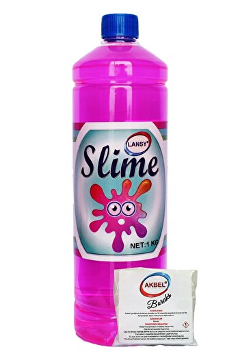 lansy Zıp Zıp Oyun Jeli Fosforlu Pembe 1 Kg+50 Gr Boraks