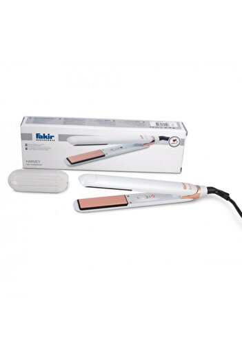 Fakir White Rosie Harvey Hair Straightener Chrome