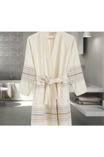 İrya New Deep Spa Bathrobe Ecru S-M