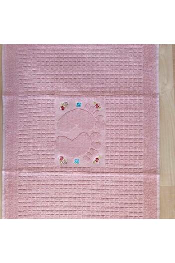Çapa Home 3 Embroidered Foot Towels 100% Cotton Size: 50x70