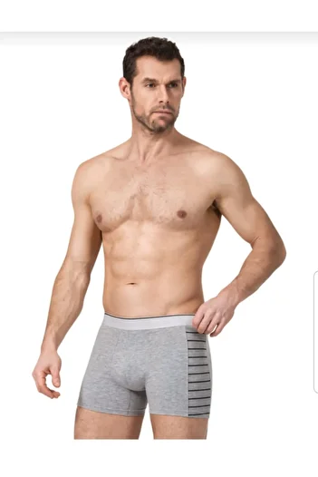 Namaldı Ανδρικό Boxer Grey Elastane Fabric 155