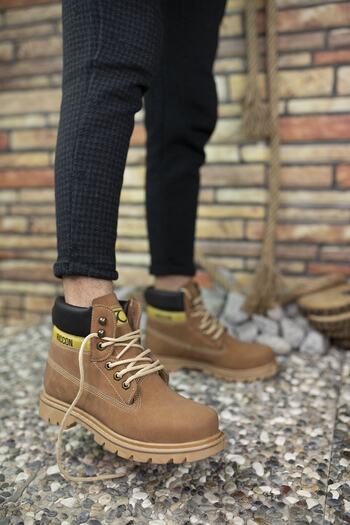 Riccon Μπότες Unisex Nubuck Cinnamon0012923