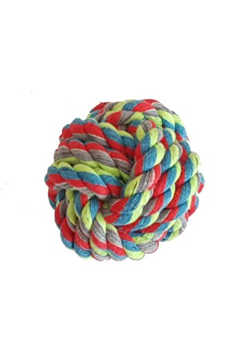 Mixpet 7 Cm Cat and Dog Knot Play Ball