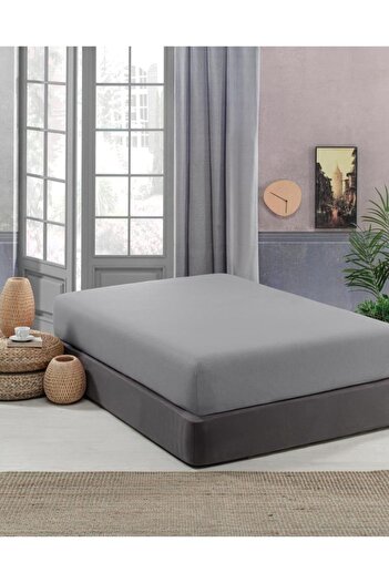 Sefa Single Pillowless Cotton Elastic Sheet