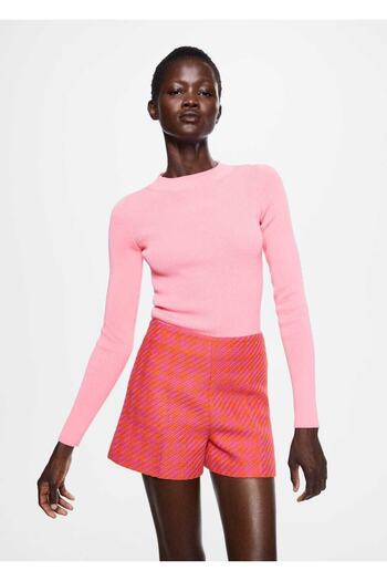 MANGO Woman Woven Thin Knit Sweater