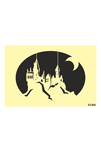 STENCİLTASARIM Cakes Stencil St400 Pasta, Kurabiye, Kek Süsleme Şablonları