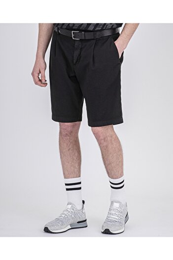 PAUL&SHARK Men's Black Bermuda